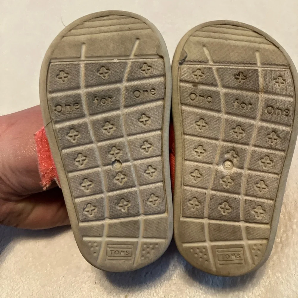 Toms Pink Moccasin Slip-Ons with Canvas Comfort